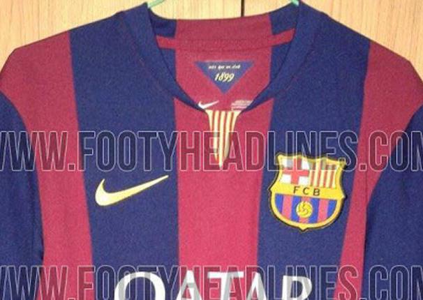 El portal 'footyheadlines' dio a conocer una imagen de la que sería la camiseta del cuadro blaugrana.