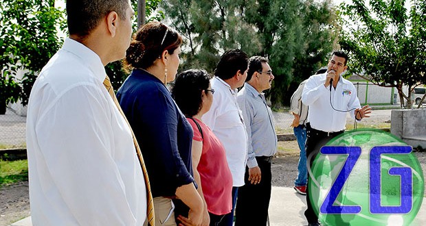 Anunciaron a las autoridades del plantel, personal docente, e invitados, la conformación de las bases necesarias para la construcción del “domo”.